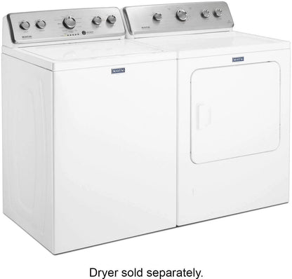 Maytag 3.8 Cu. Ft. High Efficiency Top Load Washer with PowerWash Agitator – White image 3