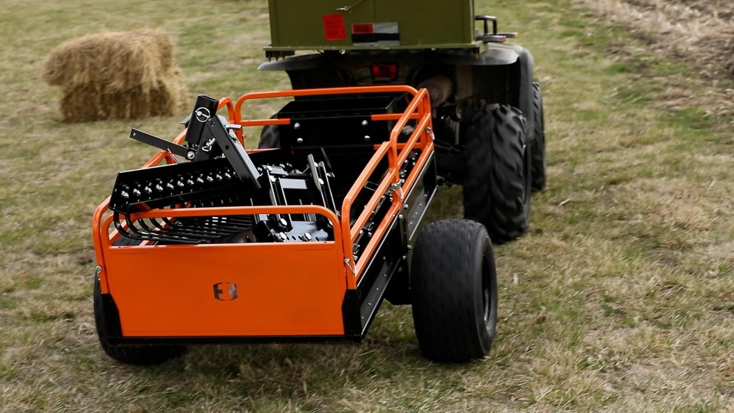 Impact Implements 1500 lb Utility Cargo Trailer with Pivot Dump for ATV, UTV, and Lawn Tractor image 25
