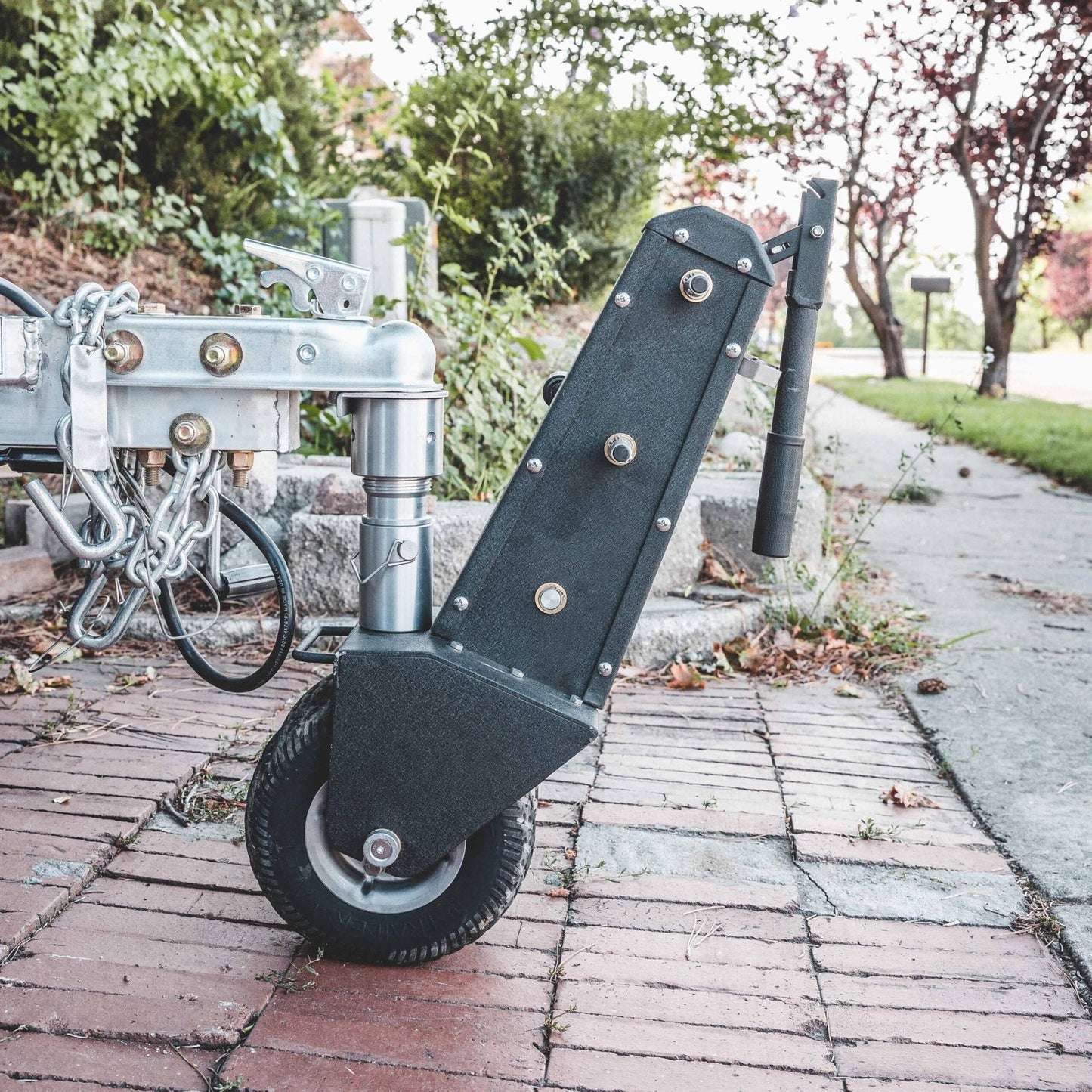 Trailer Valet 10000-lb Capacity Side Wind Trailer Jack TVXL25 image 5