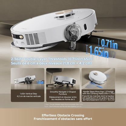 DREAME L50 Ultra Robot Vacuum & Mop, 19,500Pa, Auto-Empty image 1