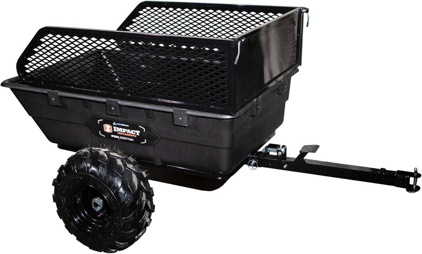 Impact Implements 1500 lb Utility Cargo Trailer with Pivot Dump for ATV, UTV, and Lawn Tractor image 8
