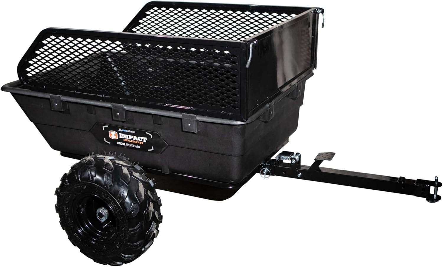 Impact Implements 1500 lb Utility Cargo Trailer with Pivot Dump for ATV, UTV, and Lawn Tractor image 8