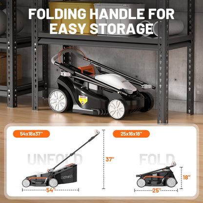 Litheli 13″ 20V Cordless Lawn Mower with 4.0Ah Battery image 5