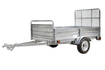 DK2 5-ft x 7-ft Steel Utility Trailer with Ramp Gate ( 1639-lb Capacity ) 2491713 image 0