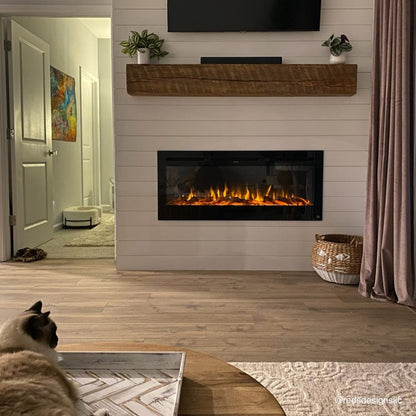 The Sideline 50 Inch Recessed Smart Electric Fireplace 80004 image 9