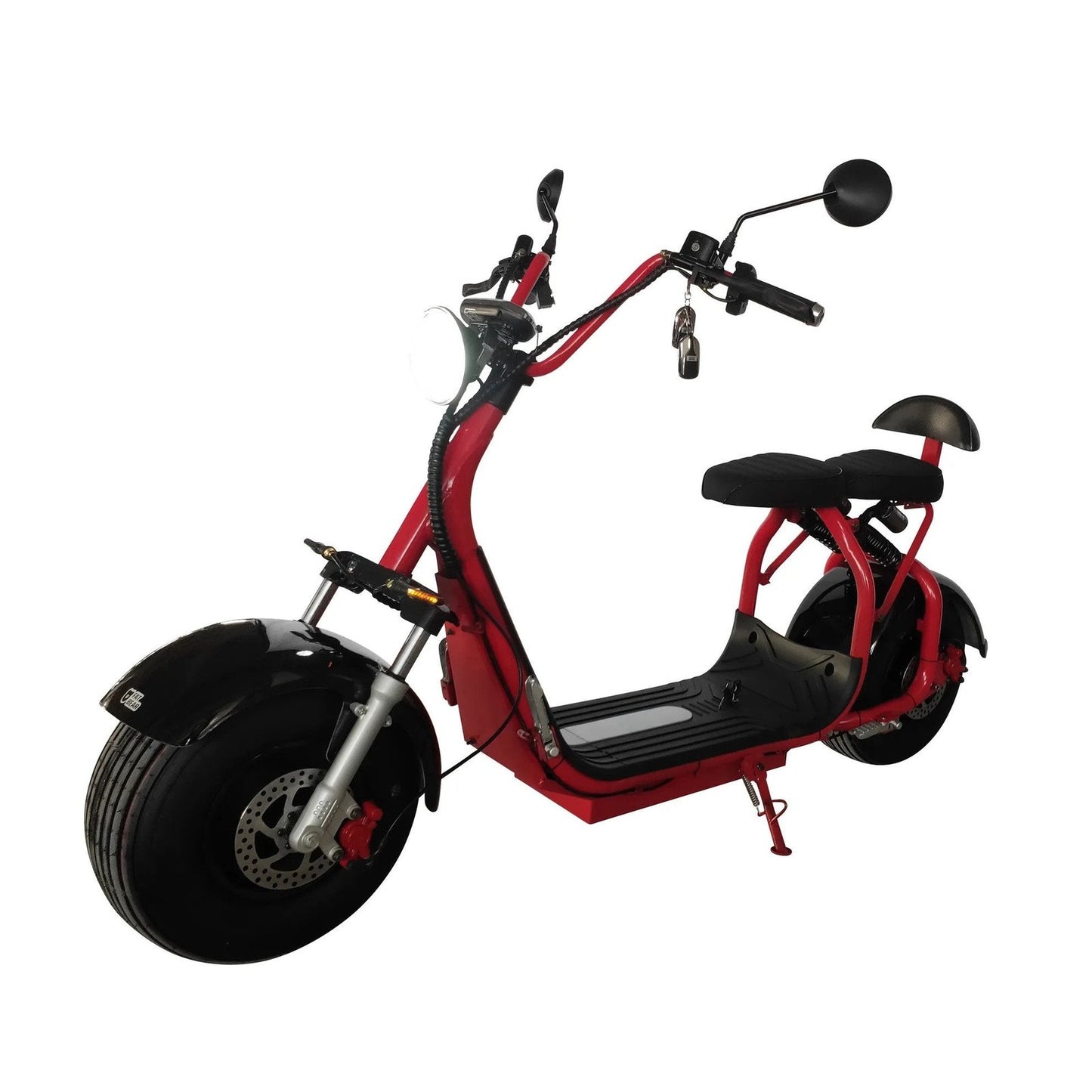 eDrift Fat Bear Fat City Electric Fat Tire Scooter – Dual Suspension, 28 Mile Range, Dual Battery Storage [PREORDER 6-8 WEEKS] image 2