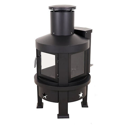 Even Embers Pellet Chiminea, 100 sq. ft., 70,000 BTU image 1