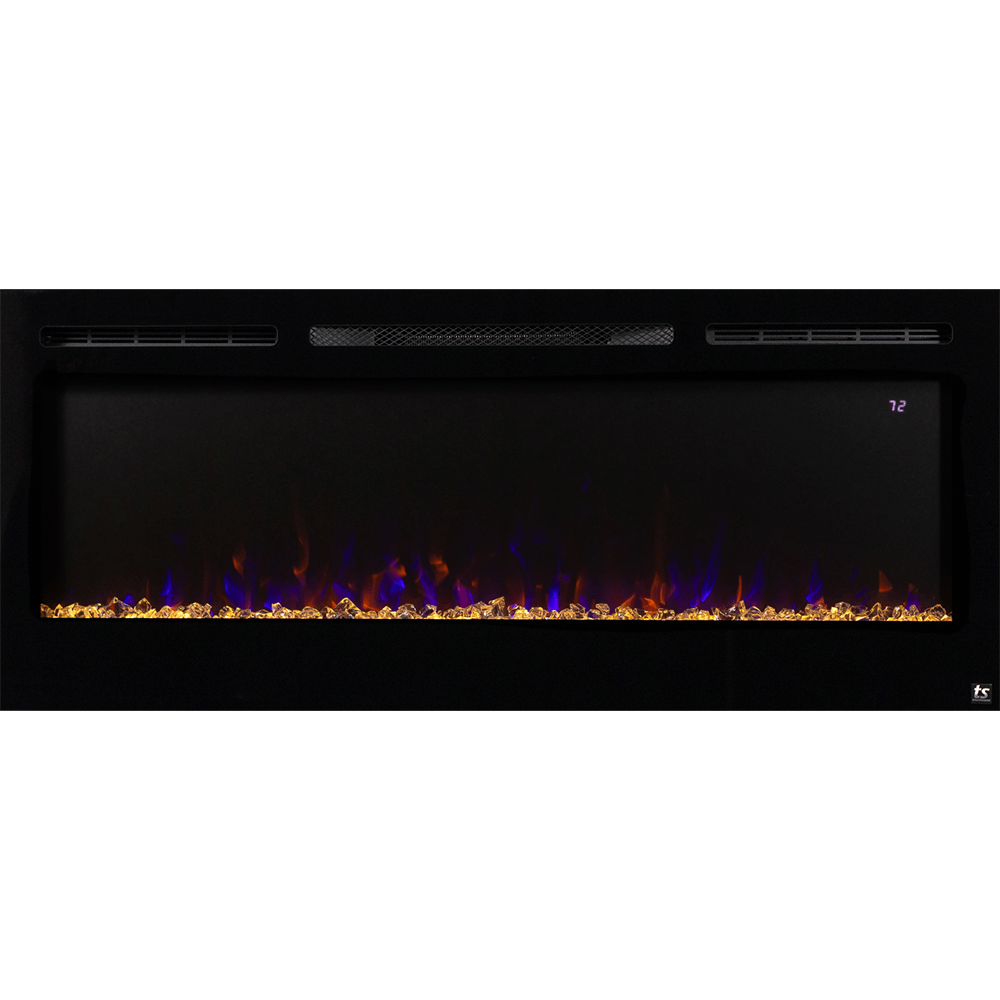 The Sideline 50 Inch Recessed Smart Electric Fireplace 80004 image 12