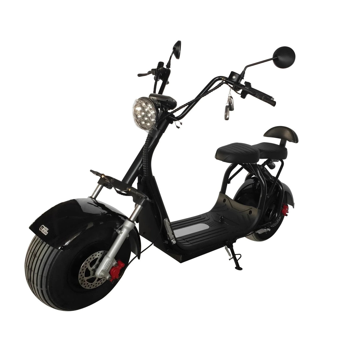 eDrift Fat Bear Fat City Electric Fat Tire Scooter – Dual Suspension, 28 Mile Range, Dual Battery Storage [PREORDER 6-8 WEEKS] image 0