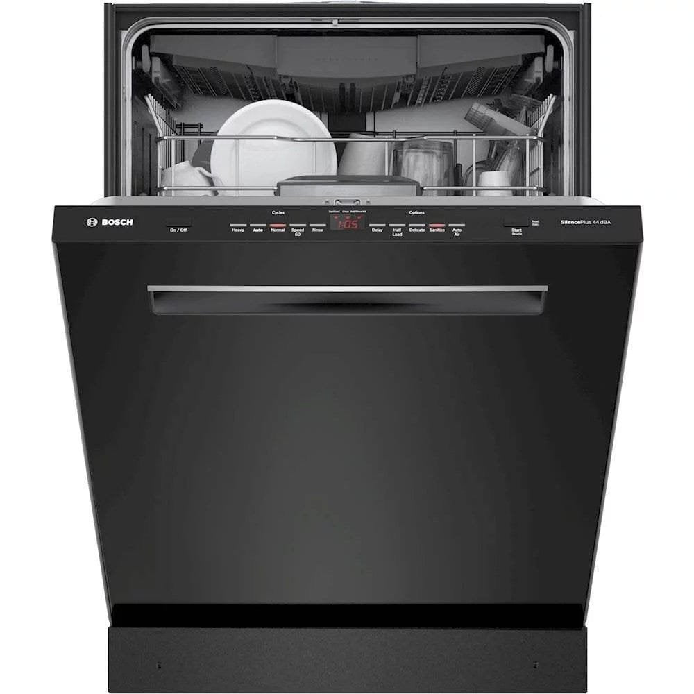 Bosch 500 Series 24″ Black Built in Dishwasher-SHPM65Z56N image 2