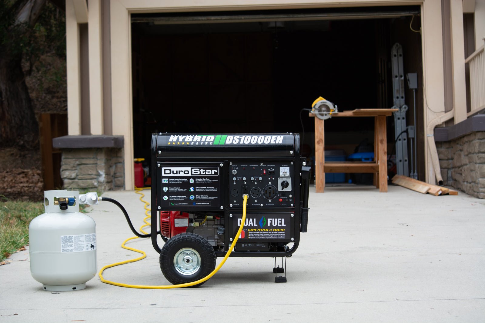 10,000 Watt Dual Fuel Portable Generator image 13