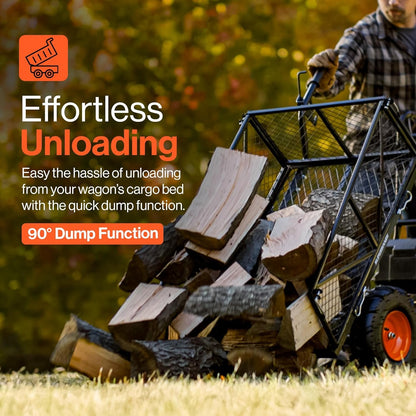 SuperHandy 48V Electric Power Wagon Utility Cart, 660 lb Load, 1000 lb Hauling Capacity image 5