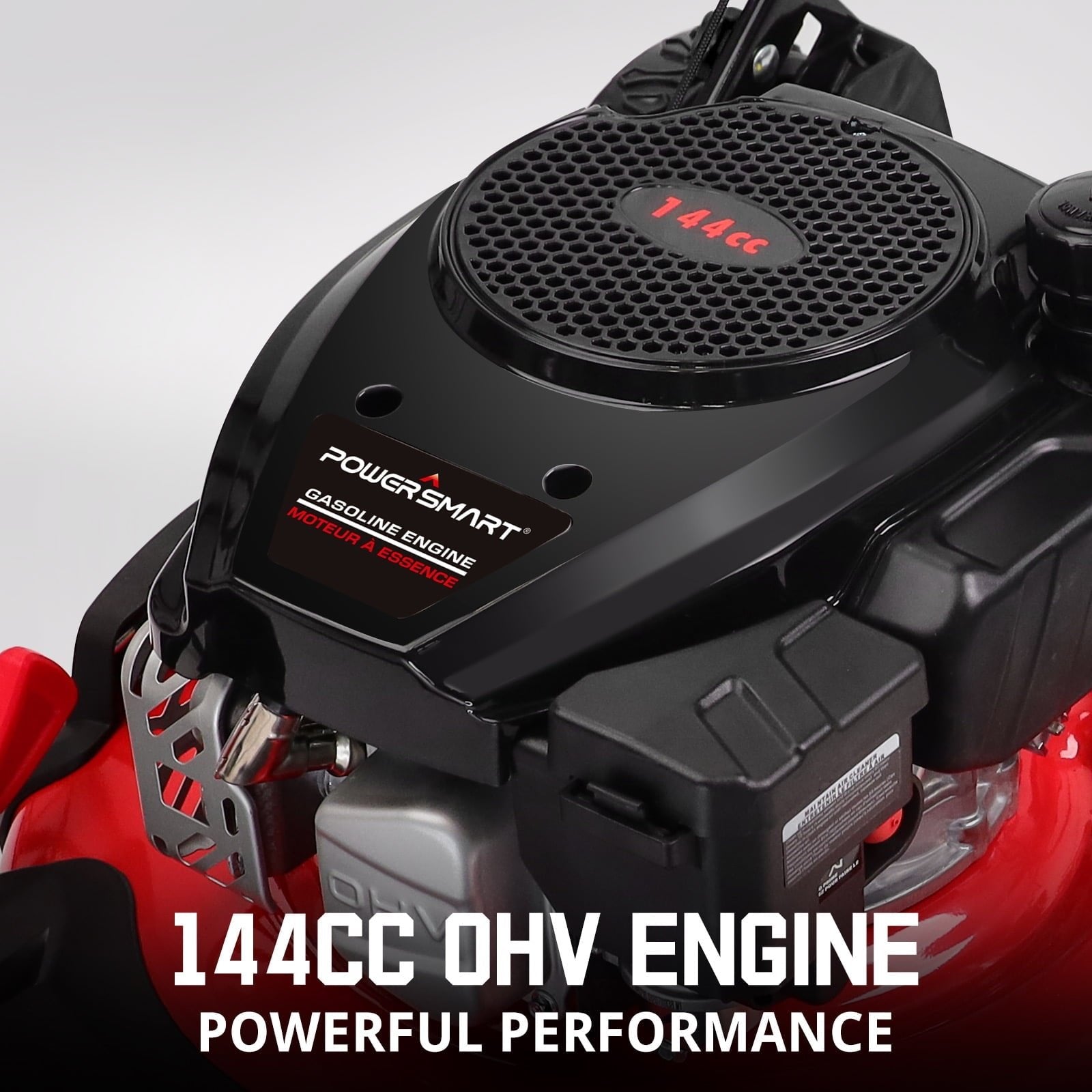 PowerSmart 21 in. Gas Push Lawn Mower, 144cc 2-in-1 Side Discharge image 5