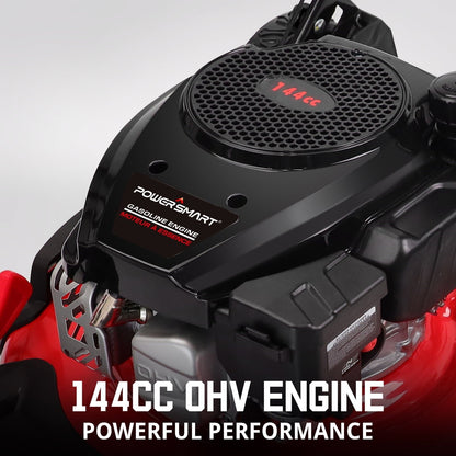 PowerSmart 21 in. Gas Push Lawn Mower, 144cc 2-in-1 Side Discharge image 5