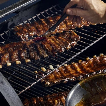 Weber SmokeFire EX6 Wood Fired Pellet Grill – Black image 1