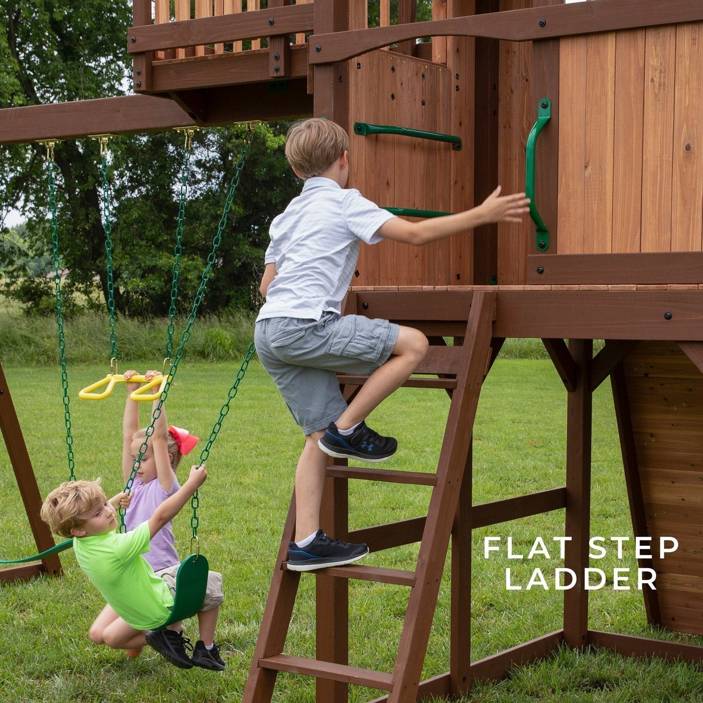 Skyfort III Swing Set image 10