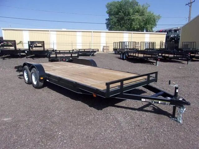 7 X 20 Carry-On Heavy Duty Equipment Trailer image 8