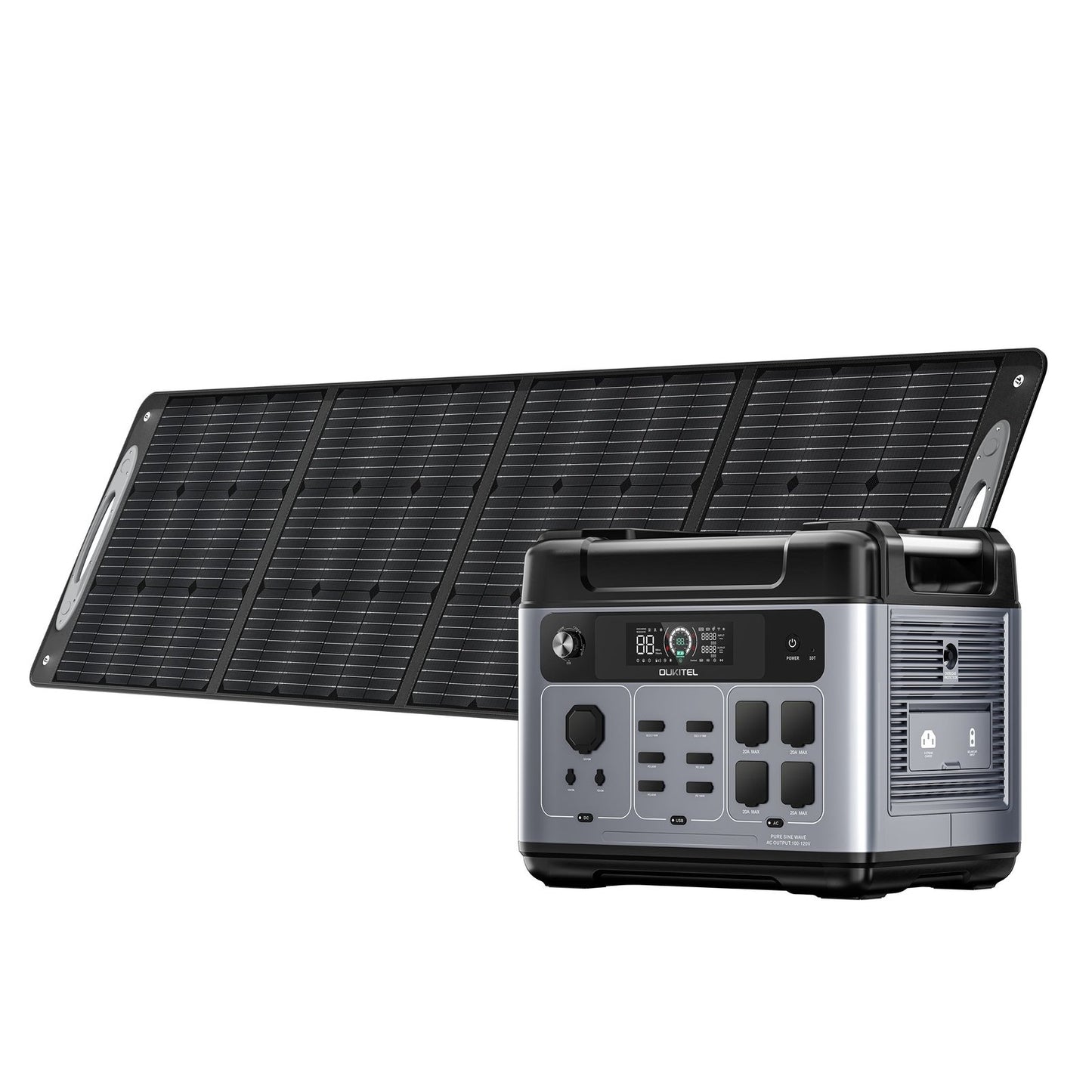 OUKITEL P2001 Plus Portable Power Station 2400W/2048Wh image 1