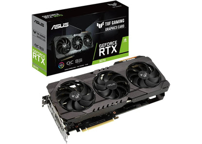 NVIDIA ASUS TUF Gaming GeForce RTX 3070 Graphics Card (TUF-RTX3070-O8G-GAMING) image 0