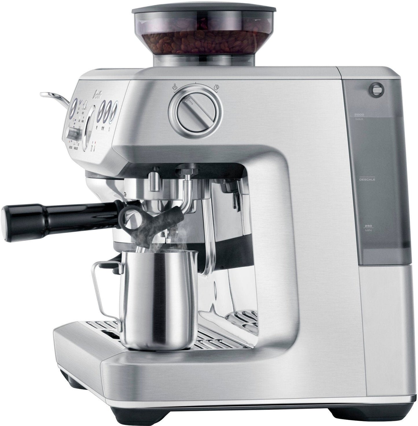 Breville – the Barista Express Impress Espresso Machine – Brushed Stainless Steel image 2