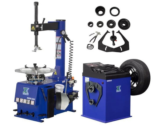 2.0 HP Tire Changer & Wheel Balancer Machine Combo 580 690 image 0