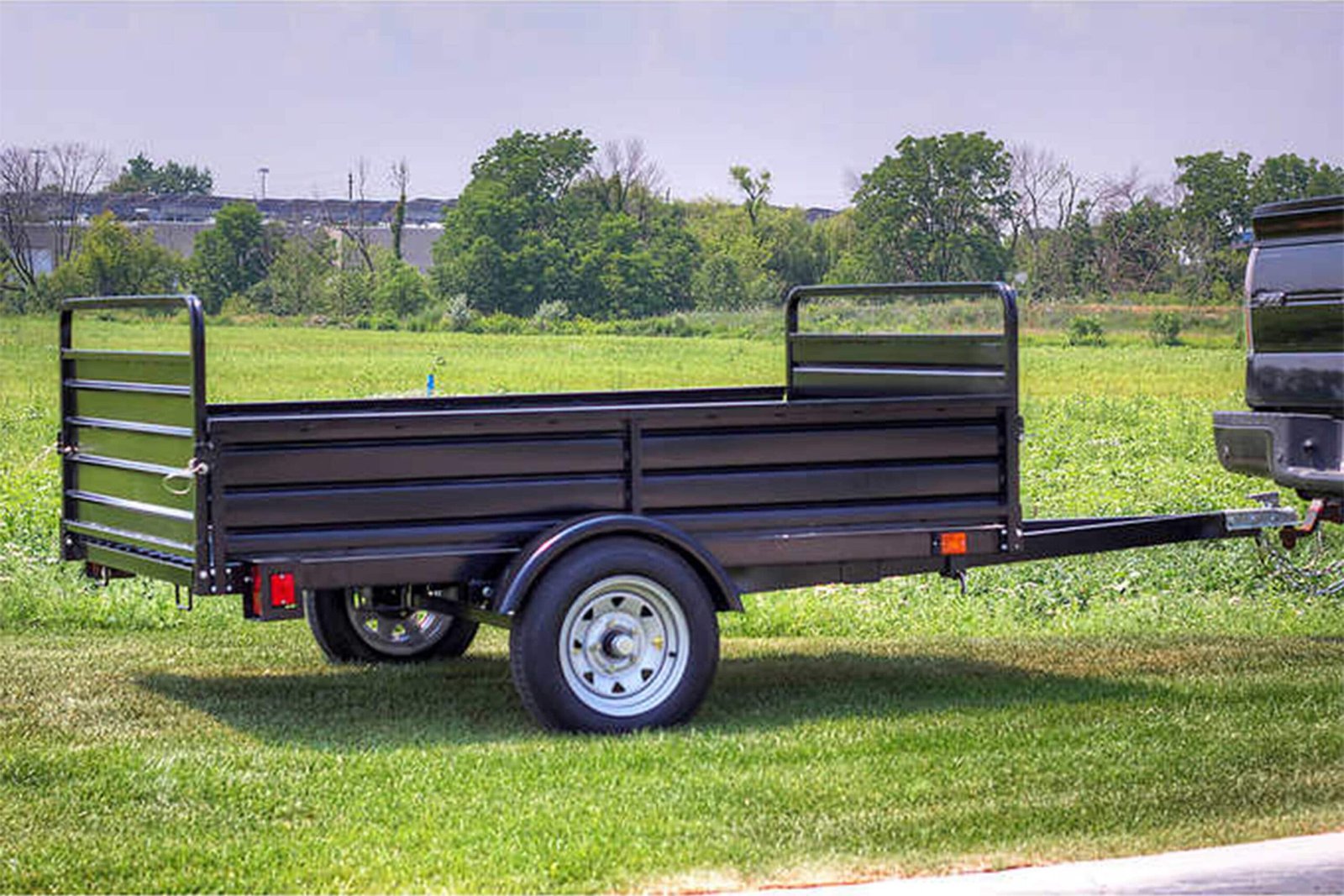 DK2 4.5-ft x 7.5-ft Steel Utility Trailer ( 1639-lb Capacity ) 2491710 image 3