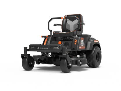 Yard Force Riding Lawn Mower 42″ Zero Turn Battery Powered 56V Z42-562 New image 4