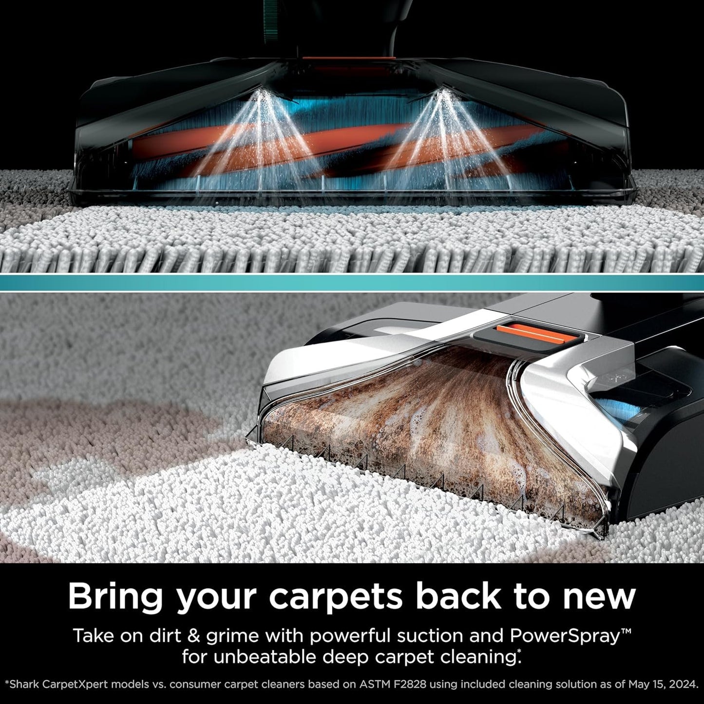 Shark CarpetXpert Carpet & Upholstery Cleaner with StainStriker, EX201 image 30