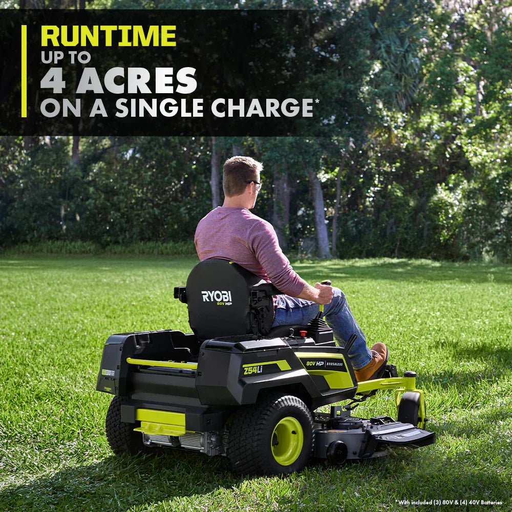80V Max HP Lithium 54″ Brushless Electric Zero Turn Lawn Mower image 16