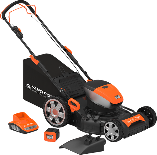 Yard Force YF60VRX Lawn Mower 21″ w/ Lithium-Ion Battery and Fast Charger 60V New image 0