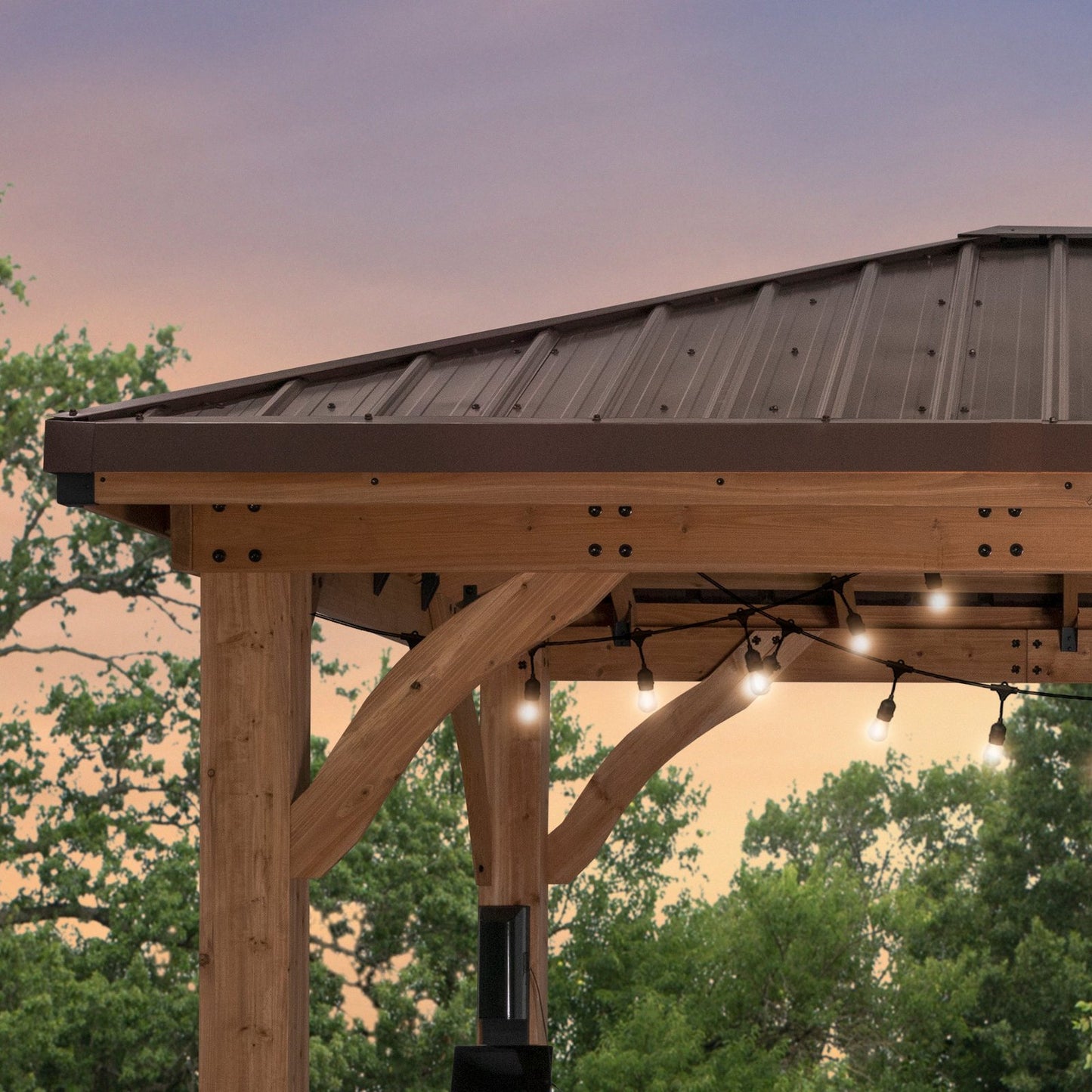 Cordova 14×10 Outdoor Gazebo with Steel Frame and Weather-Resistant Canopy image 6