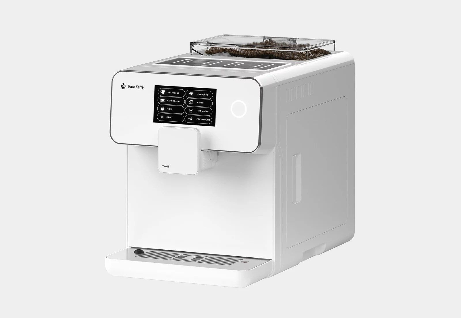 Terra Kaffe TK-01 Espresso Machine – White image 2