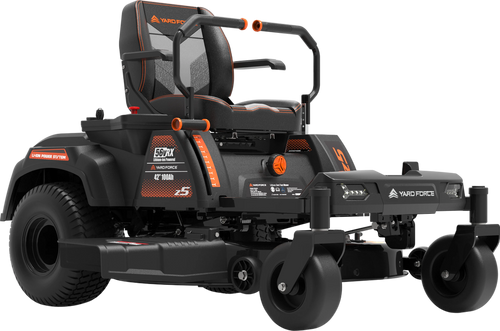 Yard Force Riding Lawn Mower 42″ Zero Turn Battery Powered 56V Z42-562 New image 0