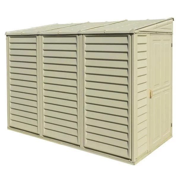 Duramax 4ft x 8ft Sidemate Vinyl Resin Outdoor Storage Shed image 1
