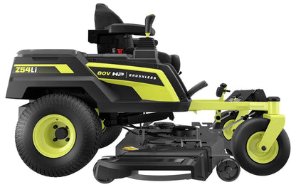 80V Max HP Lithium 54″ Brushless Electric Zero Turn Lawn Mower image 1