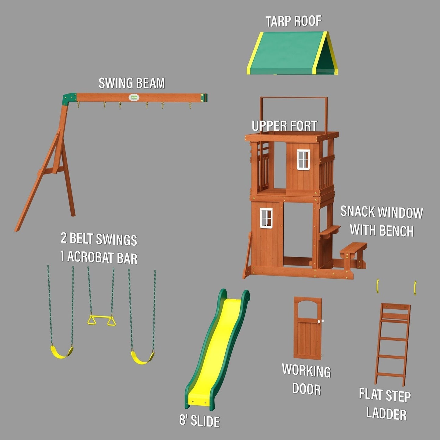 Oakmont Swing Set image 13