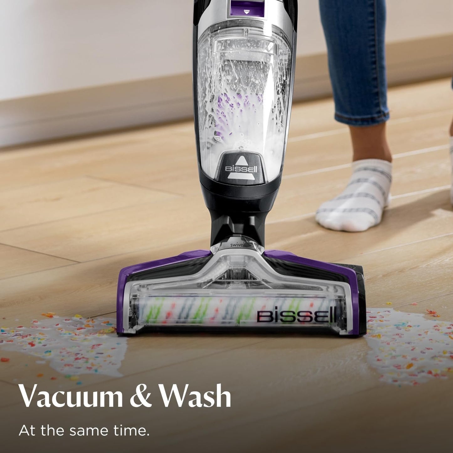 Bissell CrossWave Turbo All-in-One Wet Dry Vacuum Mop, 3888A image 15