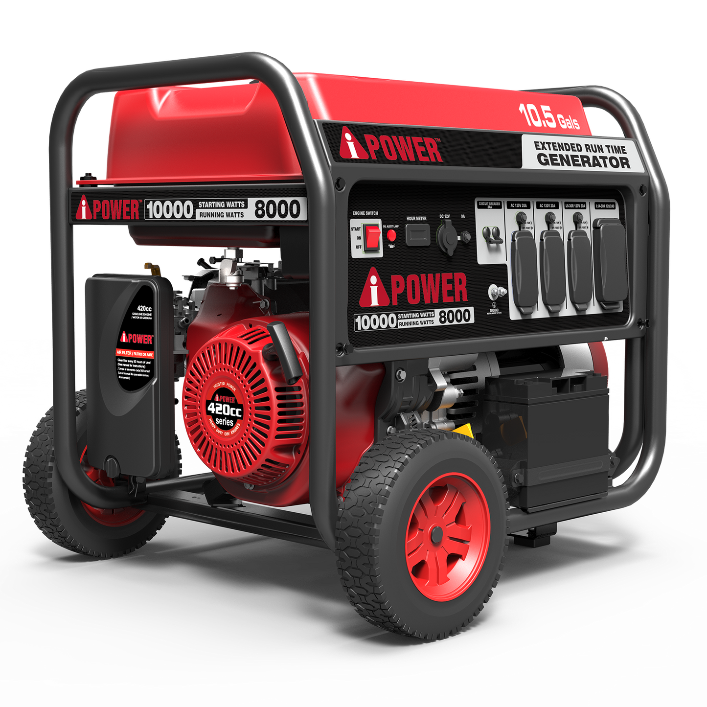 AP10000E – 10000 Watt Portable Generator image 0