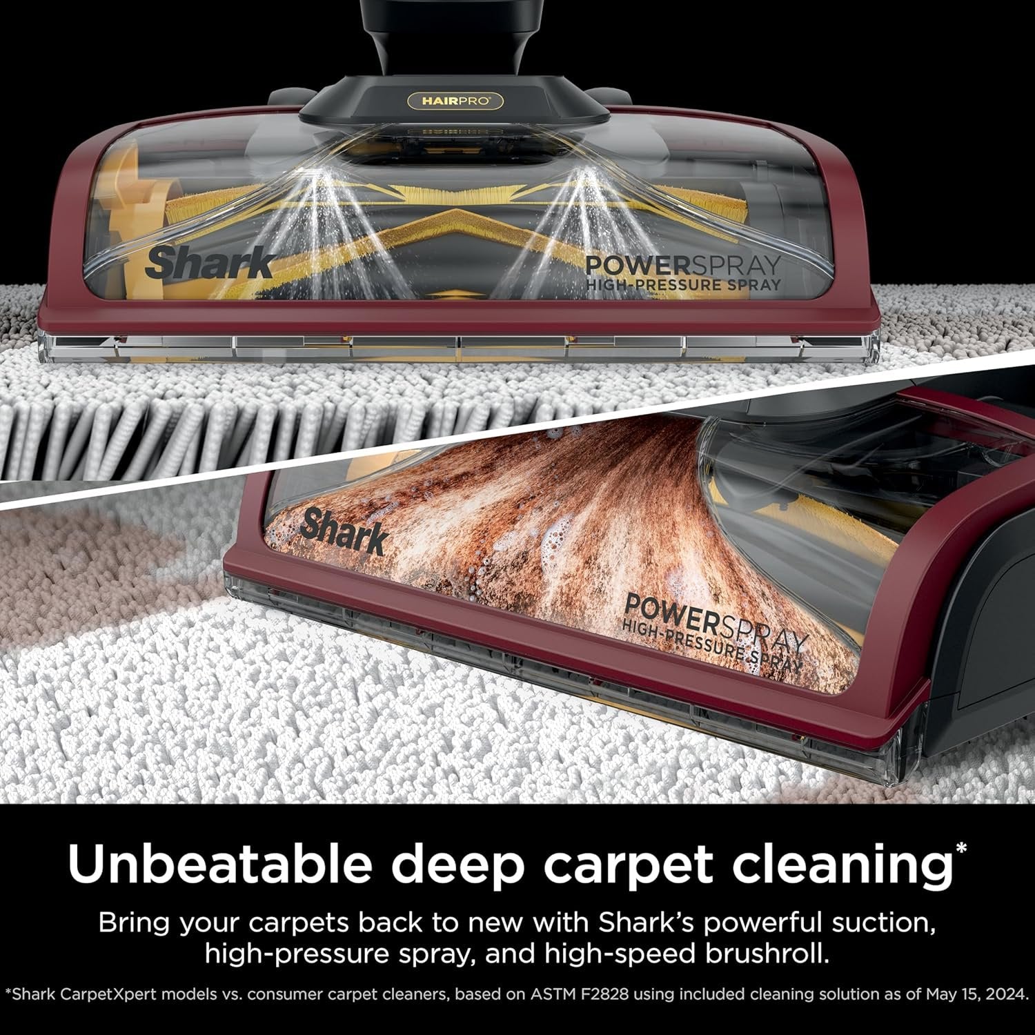Shark CarpetXpert Carpet & Upholstery Cleaner with StainStriker, EX201 image 22