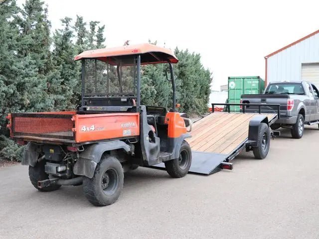 7 X 14 Interstate Single Axle Tilt 7K Trailer image 2