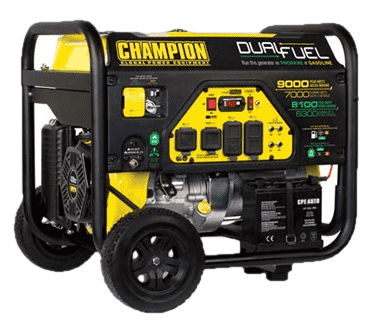 Champion 100155 7000W/9000W Dual Fuel Electric Start Generator Manufacturer RFB image 0