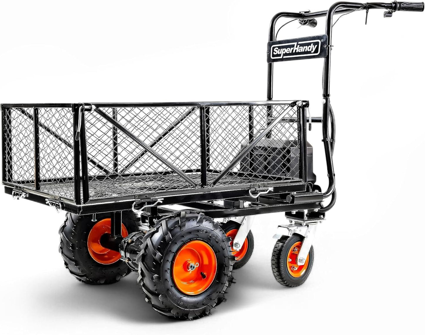 SuperHandy 48V Electric Power Wagon Utility Cart, 660 lb Load, 1000 lb Hauling Capacity image 0