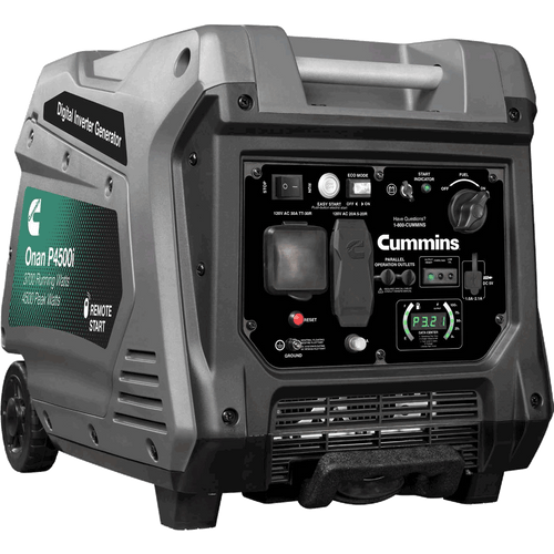 Cummins P4500i 3700W/4500W Onan A058U955 Remote Start Portable Gas Inverter Generator New image 0