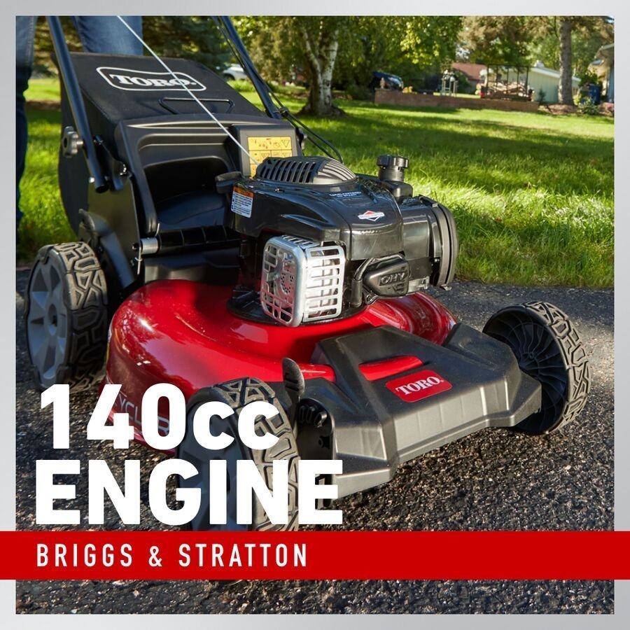 Toro Recycler Push Mower 140cc Briggs & Stratton Engine (21″) #21311 image 3