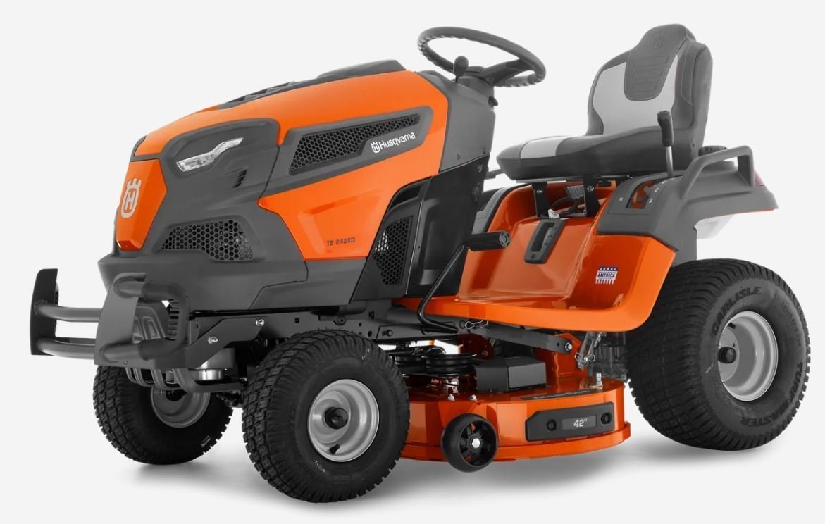 Husqvarna TS 242XD 42″ Lawn Tractor 21.5hp Kawasaki 726cc V-Twin Engine #960430338 image 1
