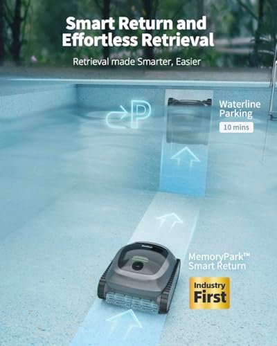 Beatbot AquaSense Cordless Robotic Pool Vacuum Cleaner – Intelligent Path Opimization, Cleans Floor, Walls, and Waterline – Ideal for Above & In-Ground Pools up to 2,260 sq.ft. image 1