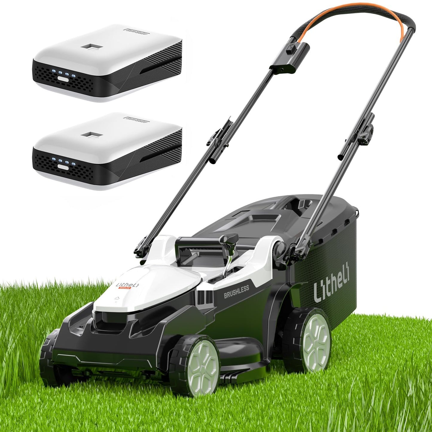 Litheli 13″ 20V Cordless Lawn Mower with 4.0Ah Battery image 13