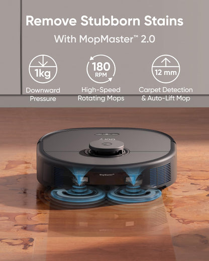 eufy X10 Pro Omni Robot Vacuum and Mop with AI & Auto-Cleaning image 2
