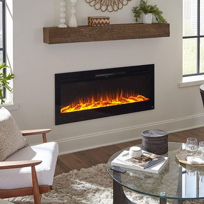 The Sideline 50 Inch Recessed Smart Electric Fireplace 80004 image 15