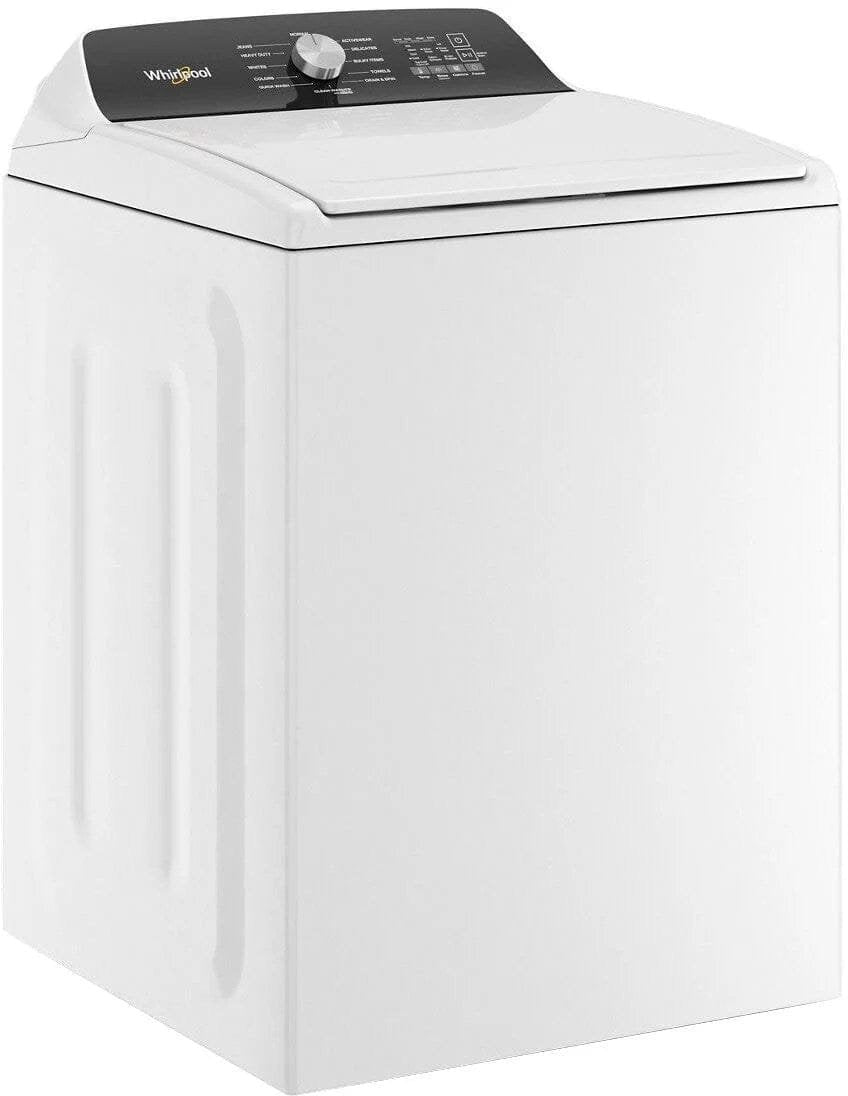 Whirlpool 4.5 Cu. Ft. High-Efficiency Top Load Washer with Built-In Faucet – White image 1